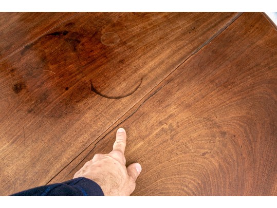 American Chippendale Mahogany Drop Leaf Tea Table, Ca. 1860-80
