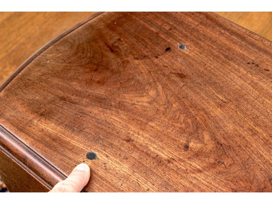 American Chippendale Mahogany Drop Leaf Tea Table, Ca. 1860-80