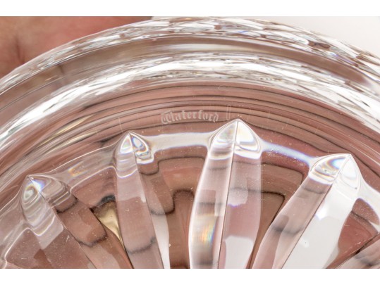 Black Star & Frost Steriling Silver Liner And Waterford Crystal Cachepot, 7.01 Ozt. 