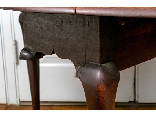 American Chippendale Mahogany Drop Leaf Tea Table, Ca. 1860-80