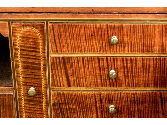American Late Federal Butlers Desk, Ca. 1800-1820, Probably Mid-Atlantic States