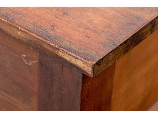 American Sheridan Single Drawer Work Stand, Ca. 1820-40