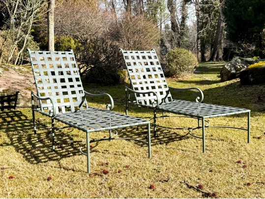 Pair Of Brown Jordan Vintage Chaise Lounges