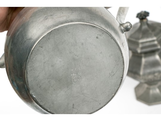 Twenty Pieces Of 19th And 20th C. Pewter