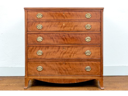 American Late Federal Butlers Desk, Ca. 1800-1820, Probably Mid-Atlantic States