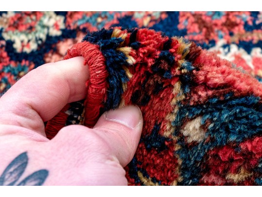 Hand-Knotted Wool Runner, 16'-7 X 2'-8 1/2