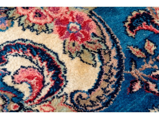 A Fine Persian Hand-Knotted Wool Open Field Kerman Carpet, 13'-9 X 10'-7, Ca. 1940 Or Earlier