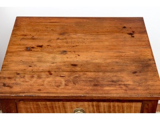 American Sheridan Single Drawer Work Stand, Ca. 1820-40