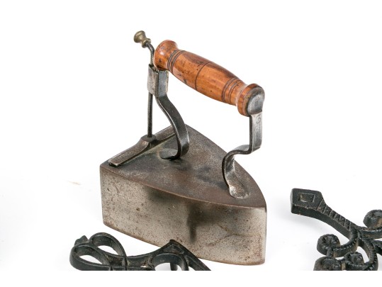 Collection Of Brass And Iron