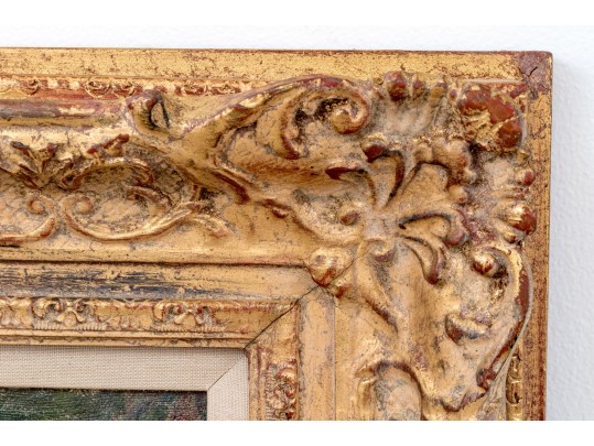 Robert Emmett Owen (American, 1878-1957), Landscape With House And Trees Oil On Canvas