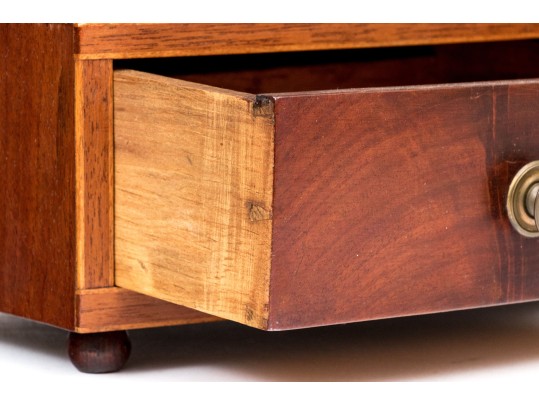 Two Antique Vanity Shaving Mirrors