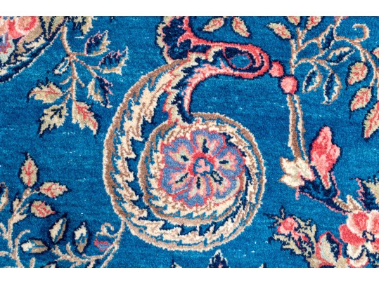 A Fine Persian Hand-Knotted Wool Open Field Kerman Carpet, 13'-9 X 10'-7, Ca. 1940 Or Earlier