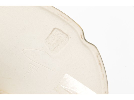 Pair Of Newman Ceramics Works Painted Ceramic Bud Vases