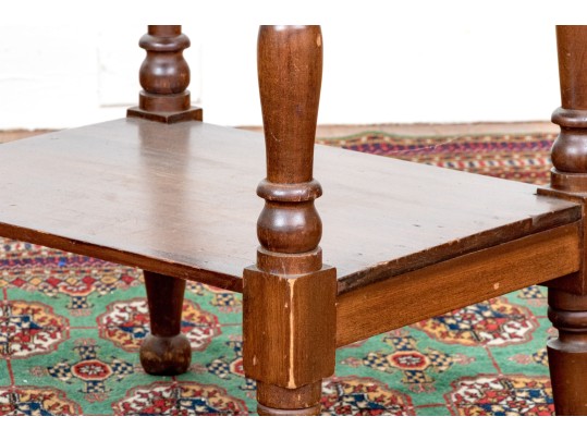 Handsome Pair Of Antique Sheridan Style Side Tables