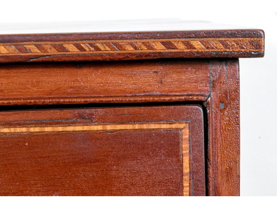 American Federal Cherry Chest Of Drawers, Probably Mid-Atlantic States, Ca. 1810-30