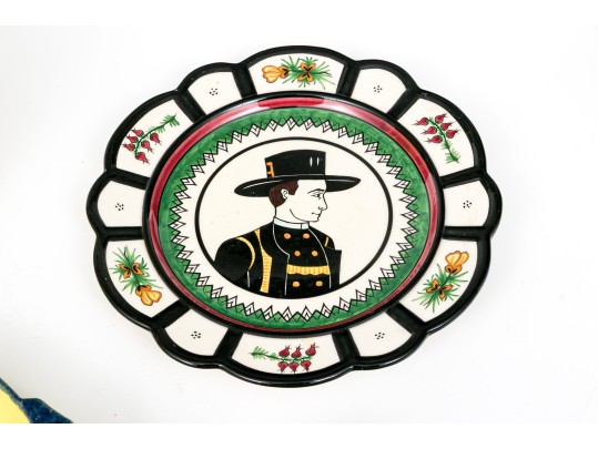 Collection Of Ten French Quimper Ceramics