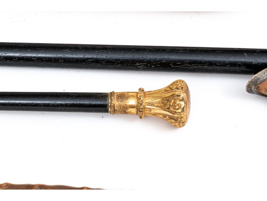 Quality Collection Of Six Semi-Antique Canes