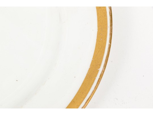 Set Of Sixteen Mintons For Tiffany & Co. Gilded Age Service Plates 