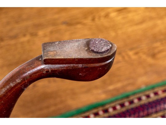 Georgian Style Mahogany Clover Form Tilt Top Wine Stand