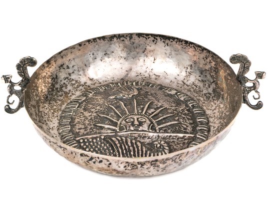 Gorgeous Sterling Silver Spanish Tembladera Or Catavinos