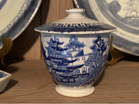 Collection Of Fifty-two Pieces Of Chinese Export Blue And White Porcelain