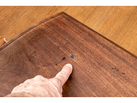 American Chippendale Mahogany Drop Leaf Tea Table, Ca. 1860-80