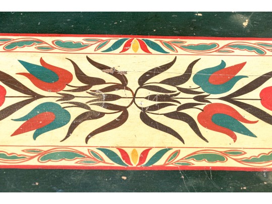 Antique Pennsylvania Dutch Style Painted Blanket Chest, 19th Century