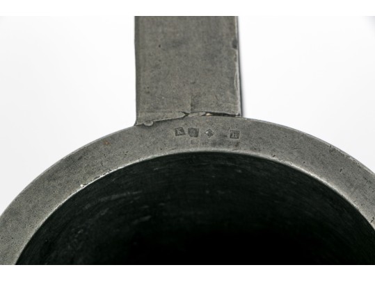 Three Pewter Measuring Tankards