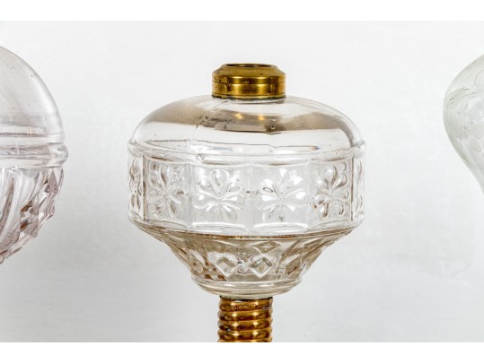 Collection Of Four Oil Lamp Fonts