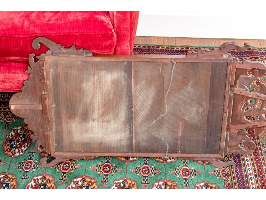 Chippendale Looking Glass With Phoenix, 18th Century