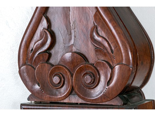 American Late Federal Lyre Clock, Probably Boston, Ca. 1825-35