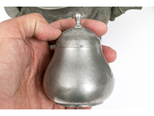 Twenty Pieces Of 19th And 20th C. Pewter