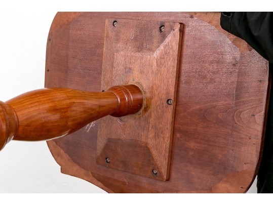 Two American Late Federal Candle Stands