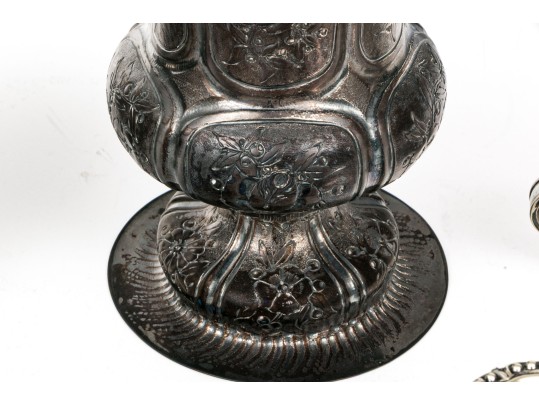 Group Of Five Silver Plated Wares