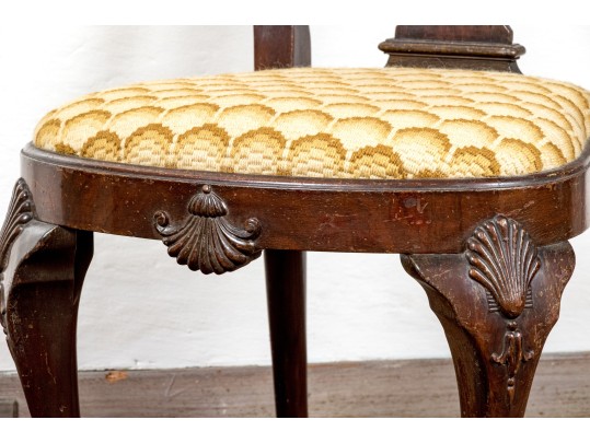 Pair Of Custom Reproduction Philadelphia Chippendale Style Chairs, 20th C.