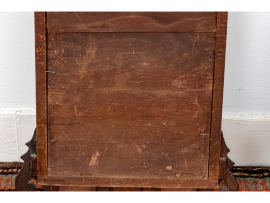 Pair Of Antique Mahogany Chippendale Style Looking Glasses, 19th Century