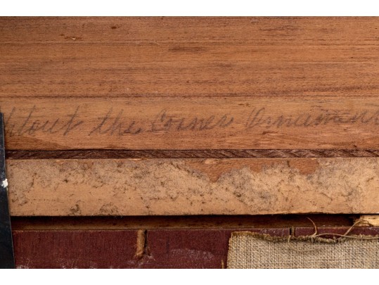 Antique Oil On Panel, Portrait Of A Woman