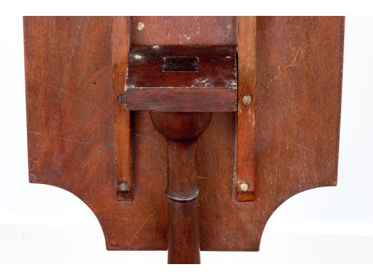 A Fine Federal Mahogany Tilt Top Candlestand Table, Ca. 1790-1810, Probably Boston
