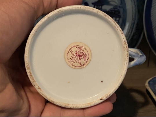 Collection Of Fifty-two Pieces Of Chinese Export Blue And White Porcelain