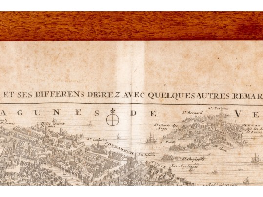 Chatelain Henri, 1684-1743, Plan De Venice (Italy) Ca. 1719-20