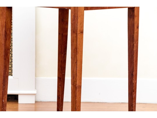 New England Cherry Single Drawer Candlestand, Ca. 1810-30