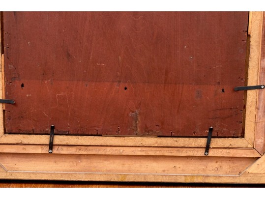 Antique Oil On Panel, Portrait Of A Man