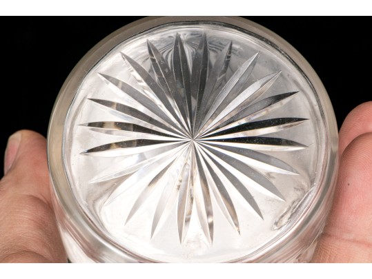 Tiffany & Co. Sterling Silver Mounted Preserves Jar, Ca. 1902-1907