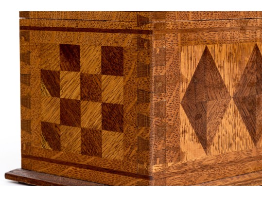 Trio Of Antique Tea Caddies