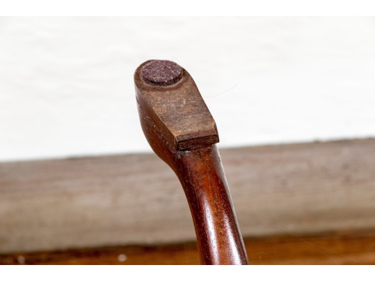 Georgian Style Mahogany Clover Form Tilt Top Wine Stand