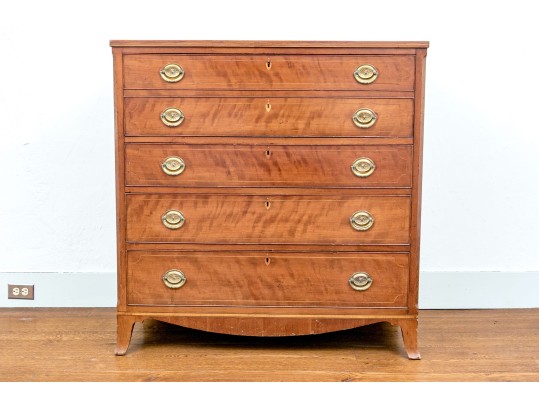 American Late Federal Butlers Desk, Ca. 1800-1820, Probably Mid-Atlantic States