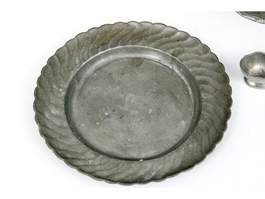 Twenty Pieces Of 19th And 20th C. Pewter