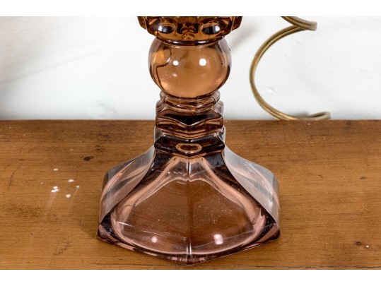 Collection Of Three Whale Oil Lamps Converted To Electrical