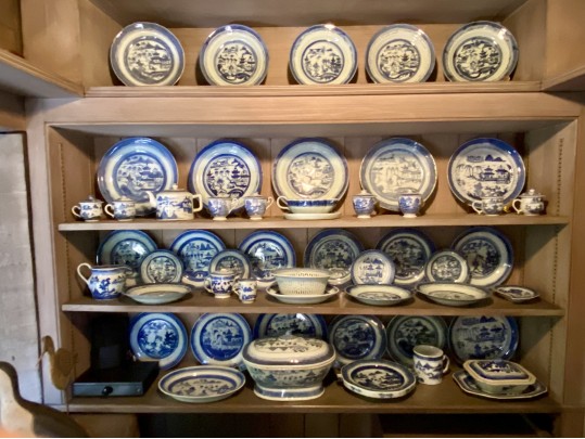 Collection Of Fifty-two Pieces Of Chinese Export Blue And White Porcelain