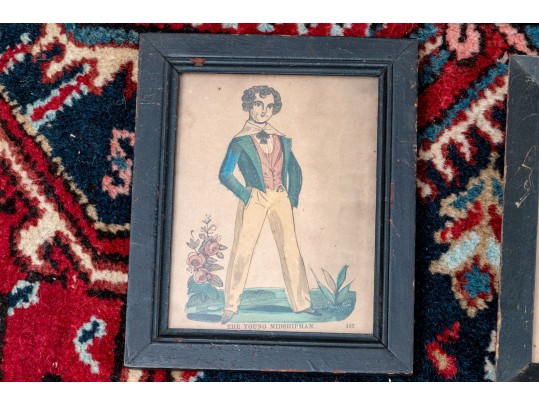 Collection Of Twenty-Four Antique Hand-Colored Lithographs